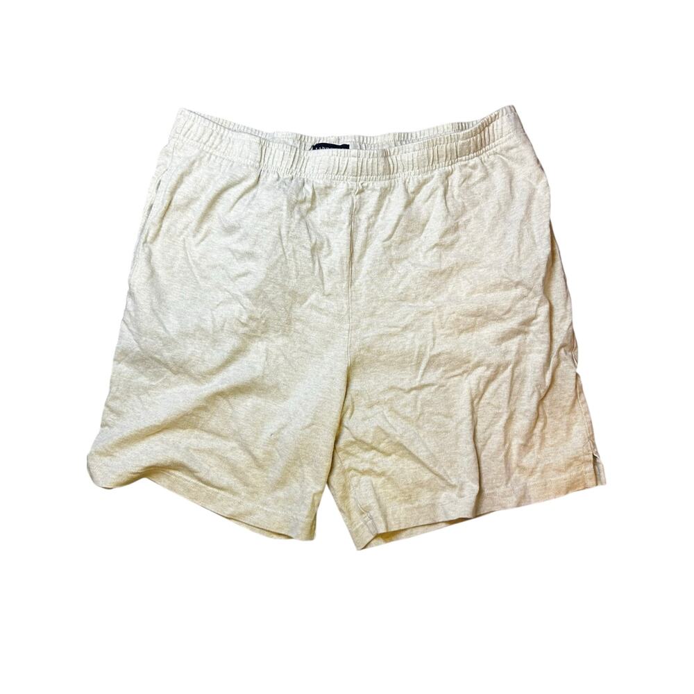 Lands’ End Women’s Tan Lounge Shorts w/ Pockets Size 2XL